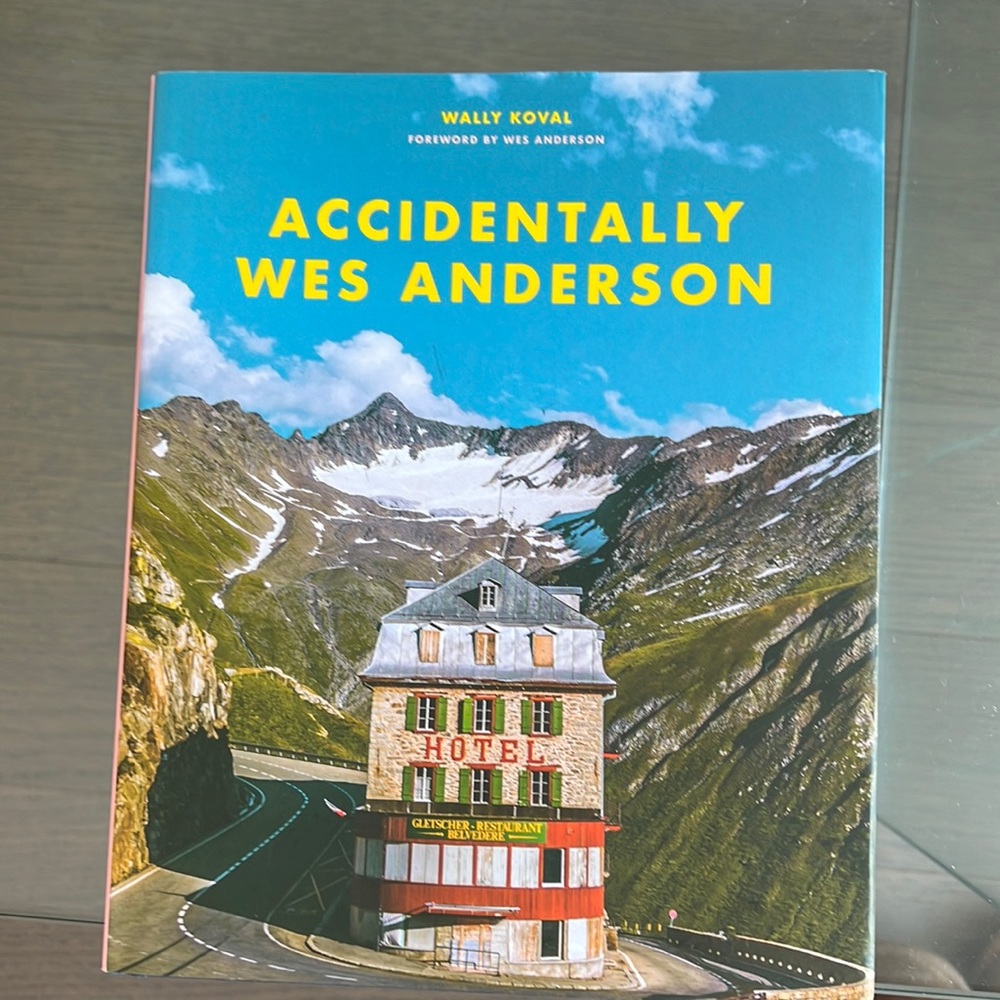 ACCIDENTALLY BY WES ANDERSON COFFEE TABLE BOOK
